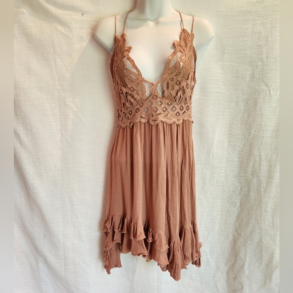 FP One Sz S Adella Slip Blush - Picture 2 of 8